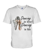 Dancing Is Love Dancing Is Life V-Neck T-Shirt thumbnail