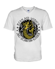 Mermaid Wishes V-Neck T-Shirt thumbnail