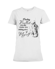 Finding Ballet Premium Fit Ladies Tee thumbnail