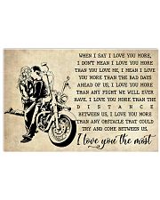 I Say I Love You More 17x11 Poster front