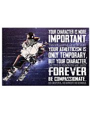 Your Character Is More Important 17x11 Poster front
