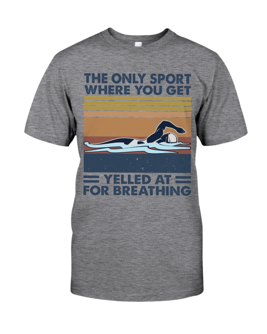 Yelled At For Breathing Classic T-Shirt