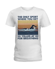 Yelled At For Breathing Ladies T-Shirt thumbnail