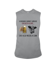 She Also Neef A Cow Sleeveless Tee thumbnail