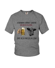 She Also Neef A Cow Youth T-Shirt thumbnail
