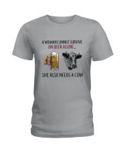 She Also Neef A Cow Ladies T-Shirt thumbnail