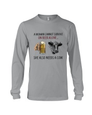 She Also Neef A Cow Long Sleeve Tee thumbnail