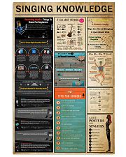 Singing Knowledge 11x17 Poster front