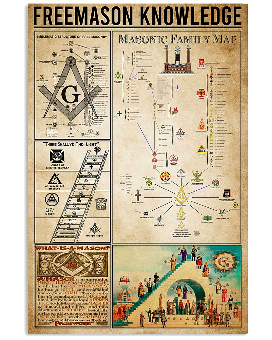 Freemason Knowledge 11x17 Poster