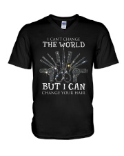 I Can Change Your Hair V-Neck T-Shirt thumbnail