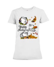 Happy Thanksgiving Premium Fit Ladies Tee thumbnail