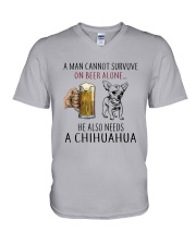 Chihuahua V-Neck T-Shirt thumbnail