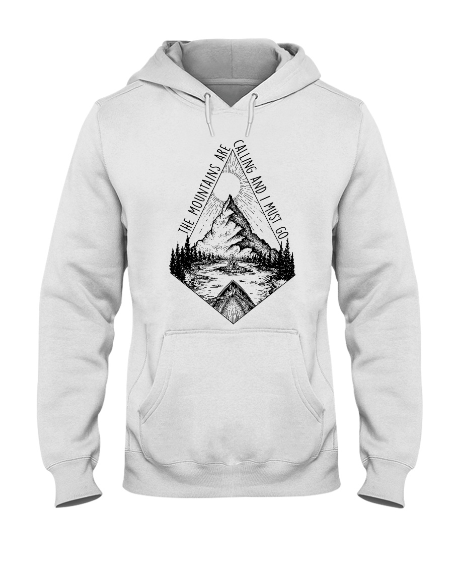 I Must Go Hooded Sweatshirt