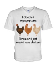 I Googled My Symptoms V-Neck T-Shirt thumbnail