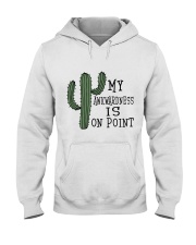 My Awkwardness Is On Point Hooded Sweatshirt thumbnail