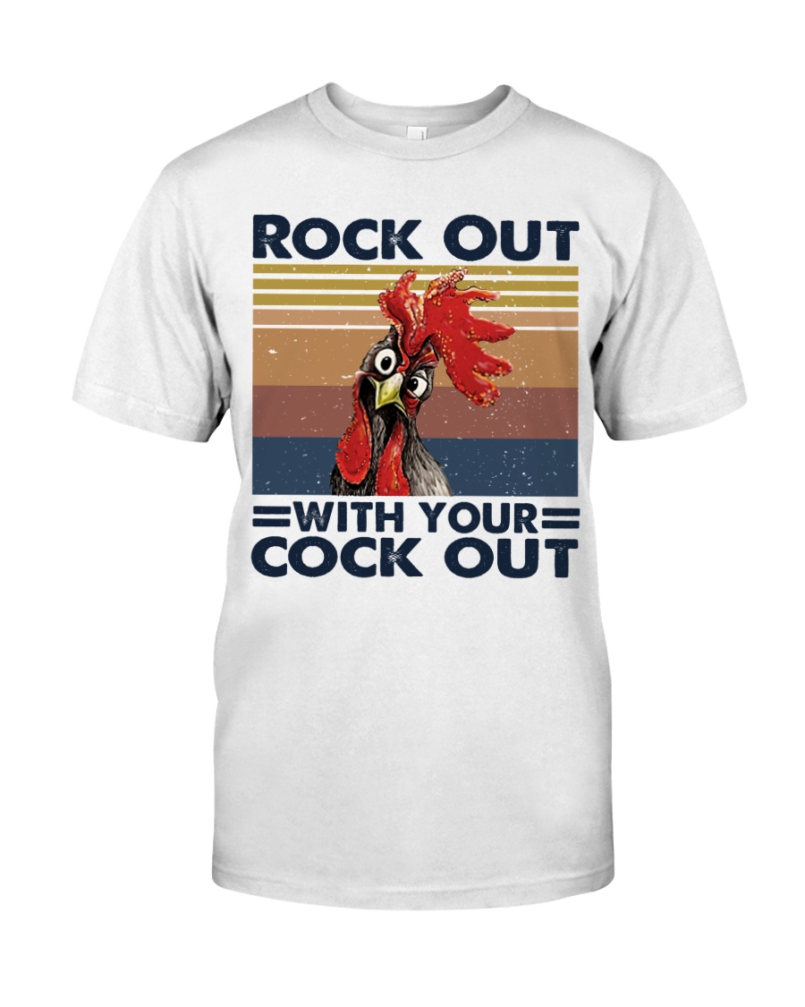 Rock Out With Your Cock Out Classic T-Shirt