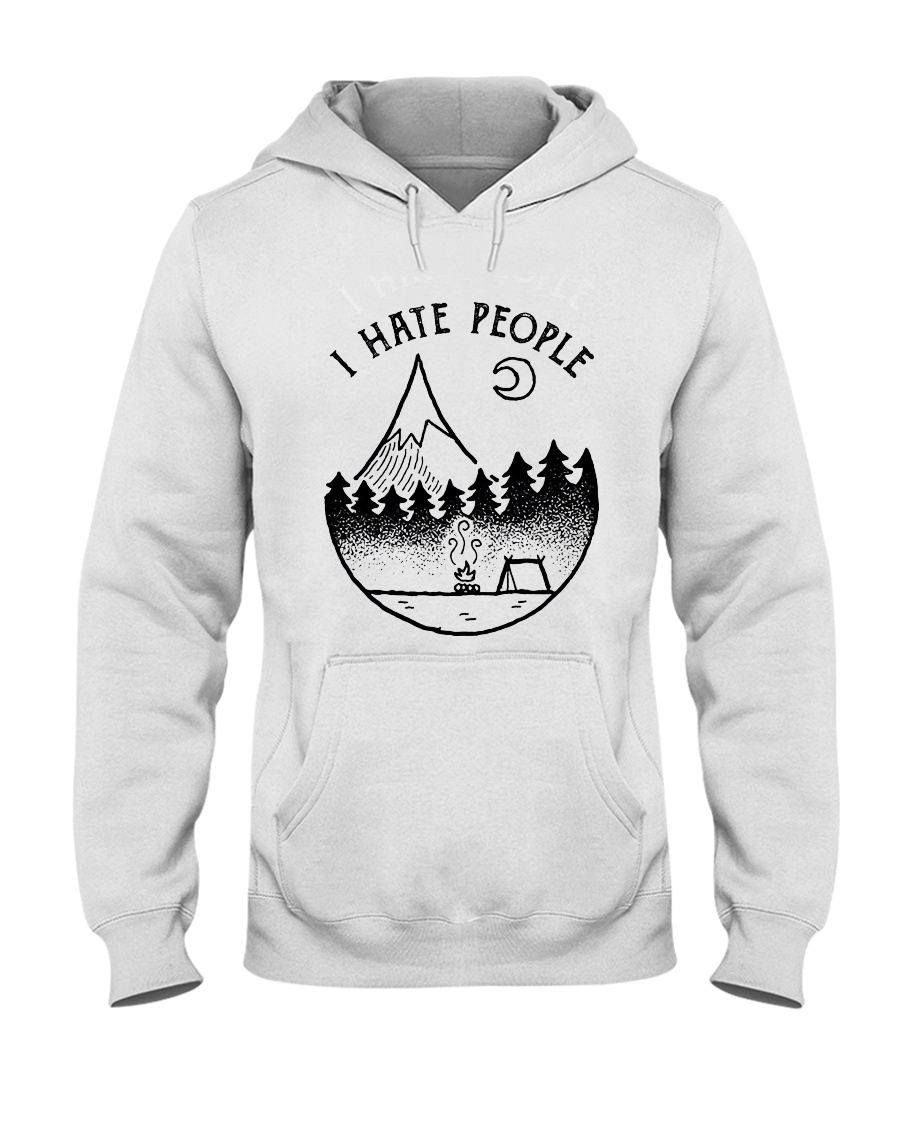 I Hate People 1 Hooded Sweatshirt