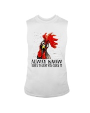 Alway Know When To Just Say Sleeveless Tee thumbnail