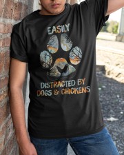 Dogs And Chickens Classic T-Shirt apparel-classic-tshirt-lifestyle-27