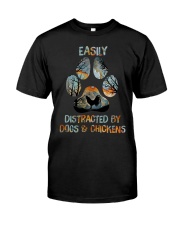 Dogs And Chickens Classic T-Shirt front