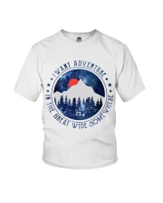 I Want Adventure Youth T-Shirt thumbnail