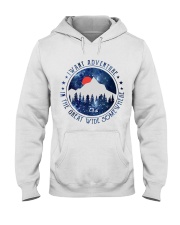 I Want Adventure Hooded Sweatshirt front