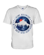 I Want Adventure V-Neck T-Shirt thumbnail