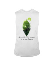 Going To The Woods Is Going Home Sleeveless Tee thumbnail