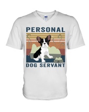 Personal Dog Servant V-Neck T-Shirt thumbnail
