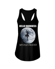 Hello Darkness My Old Friend Ladies Flowy Tank thumbnail