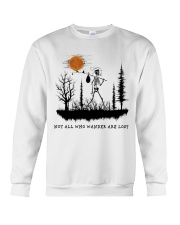Not All Who Wander Are Lost Crewneck Sweatshirt thumbnail