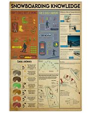 Snowboarding Knowledge 11x17 Poster front