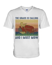 The Grass Is Calling V-Neck T-Shirt thumbnail