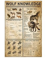 Wolf Knowledge 11x17 Poster front