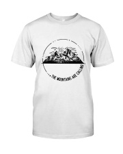 The Mountains Are Calling Classic T-Shirt thumbnail