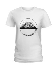 The Mountains Are Calling Ladies T-Shirt thumbnail
