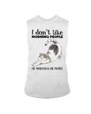 I Dont Like Morning People Sleeveless Tee thumbnail
