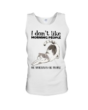 I Dont Like Morning People Unisex Tank thumbnail