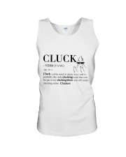 Cluck Meaning Unisex Tank thumbnail