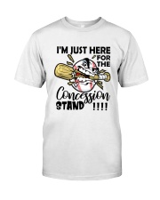 I'm Just Here For The Concession Classic T-Shirt front
