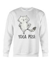Yoga Pose Crewneck Sweatshirt thumbnail