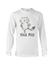 Yoga Pose Long Sleeve Tee thumbnail