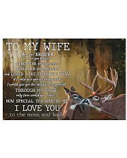 To My Wife 17x11 Poster front