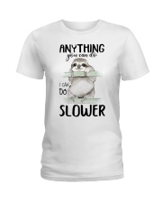 I Can Do Slower Ladies T-Shirt thumbnail