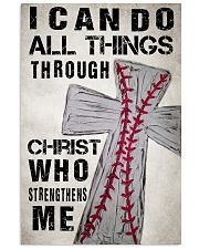 I Can Do All Things 11x17 Poster front