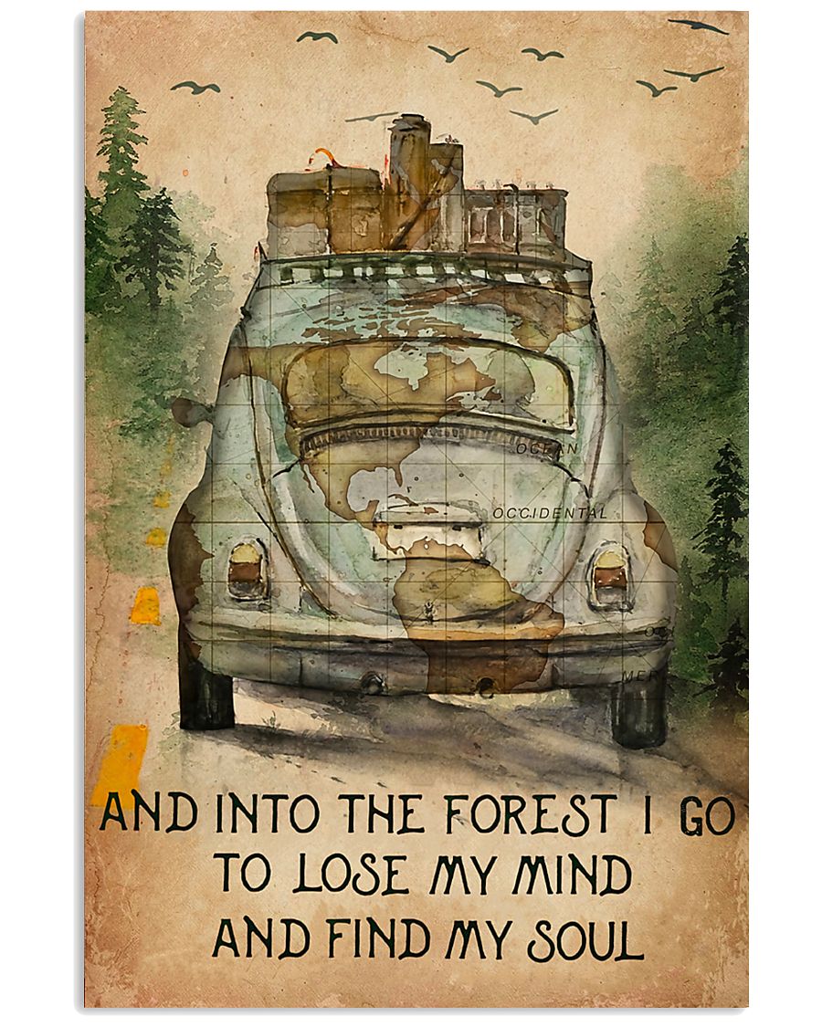 And Into The Forest I Go 11x17 Poster