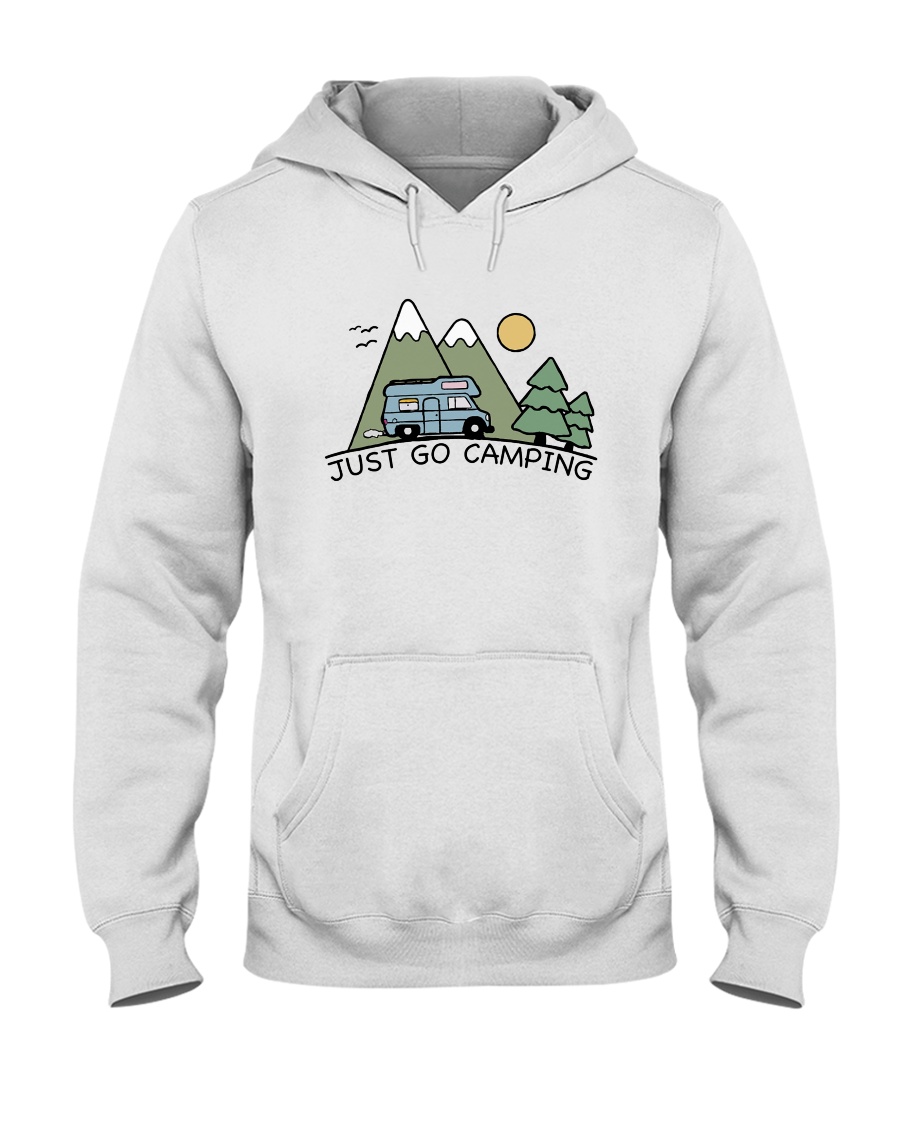Just Go Camping Hooded Sweatshirt