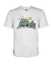 Just Go Camping V-Neck T-Shirt thumbnail