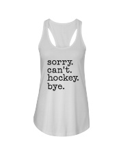 Sorry Can't Hockey Bye Ladies Flowy Tank thumbnail