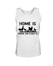 Home Is Where Our Flock Is Unisex Tank thumbnail